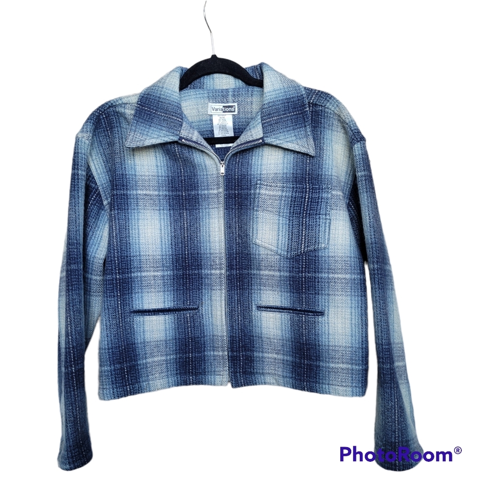 Vintage Wool Plaid Jacket